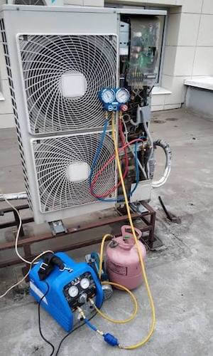 Layanan cuci AC profesional Palembang